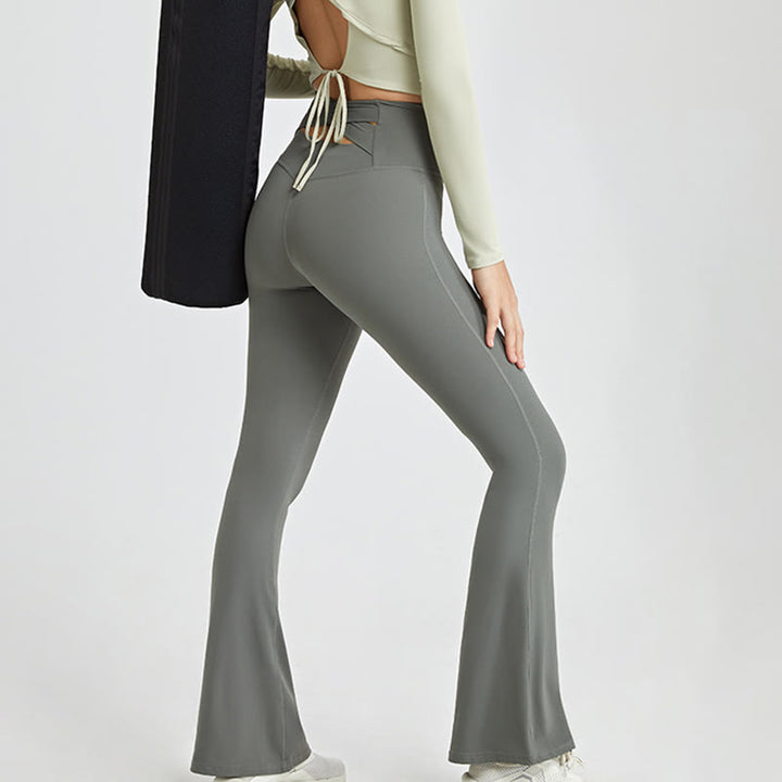 Olivenorma Women Workout Flare Leggings High Waist Yoga Pants - image 10