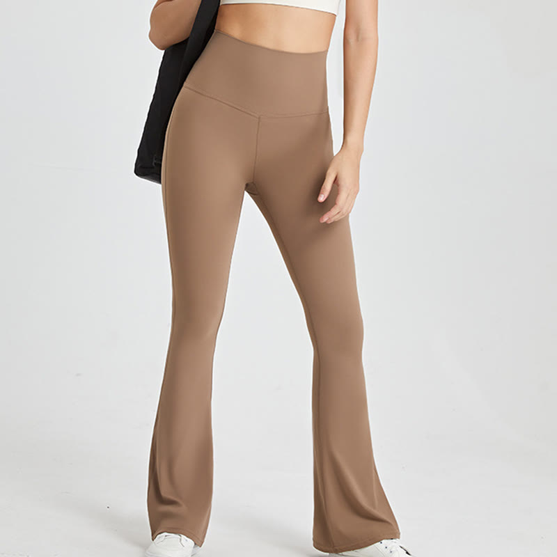 Olivenorma Women Workout Flare Leggings High Waist Yoga Pants - image 1