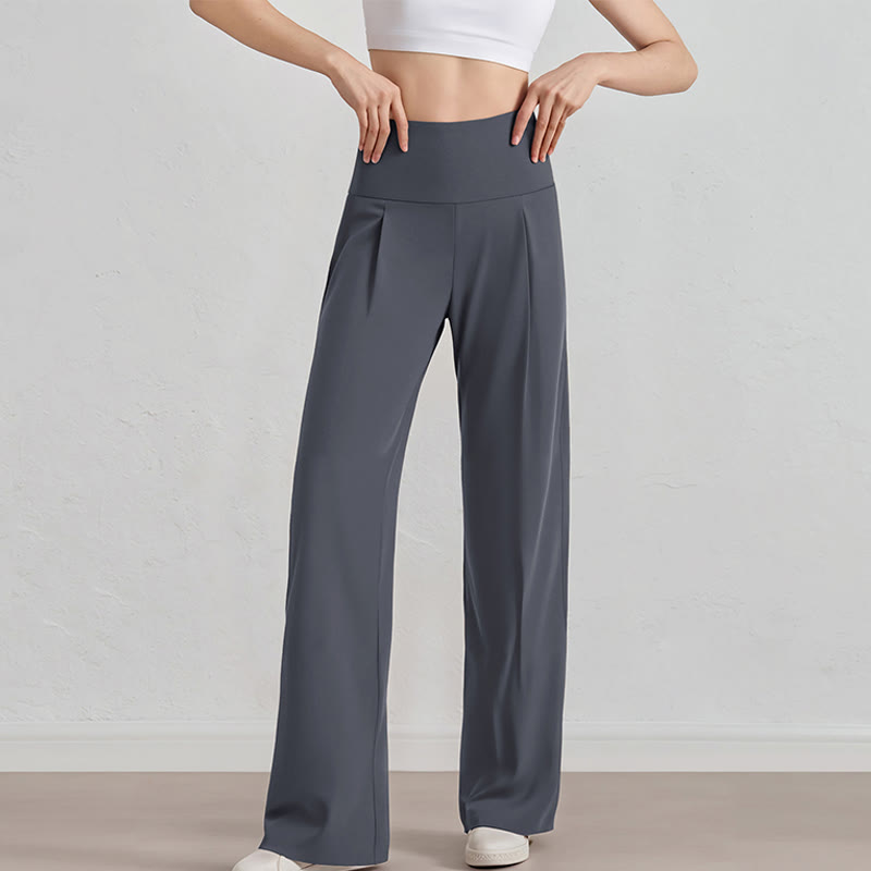 Olivenorma Wide Leg Pants Stretch Casual Lounge Pants Yoga Pants - image 4