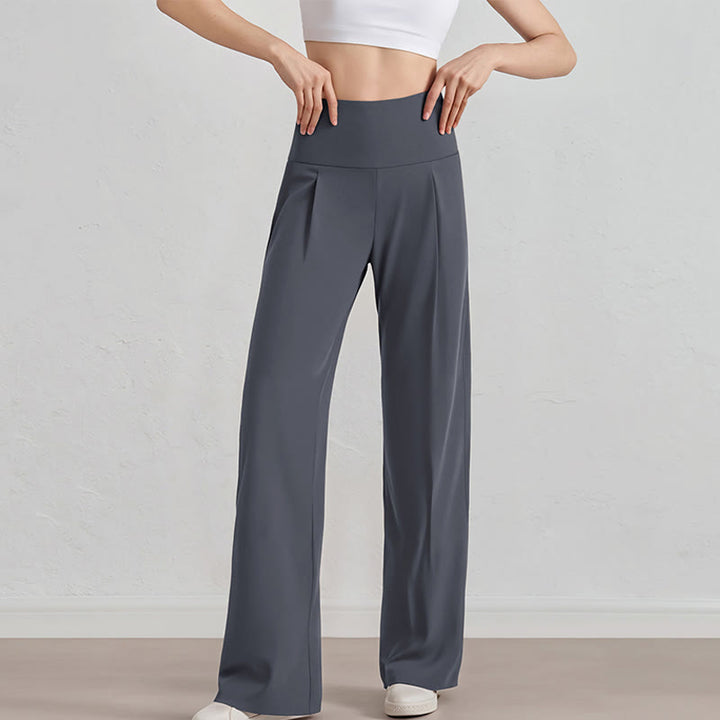 Olivenorma Wide Leg Pants Stretch Casual Lounge Pants Yoga Pants - image 4