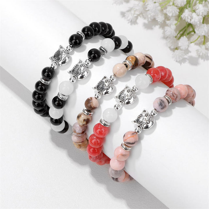 Olivenorma Cat Magic​​ Gemstone Beaded Bracelet - image 17