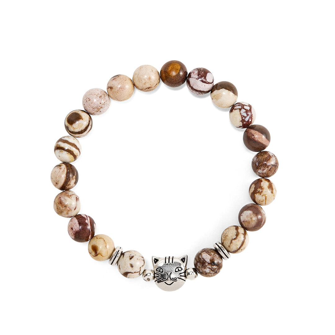 Olivenorma Cat Magic​​ Gemstone Beaded Bracelet - image 4