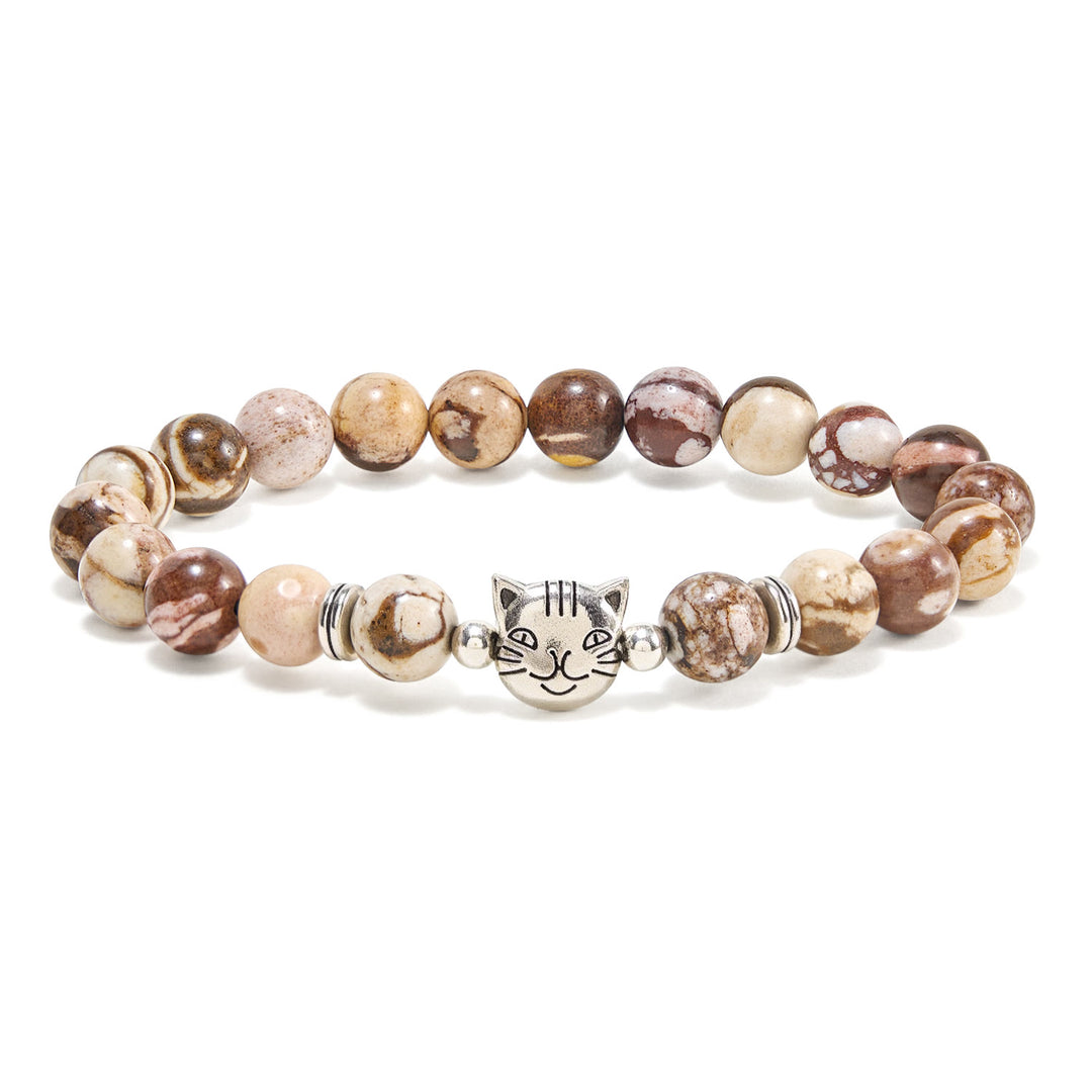 Olivenorma Cat Magic​​ Gemstone Beaded Bracelet - image 2
