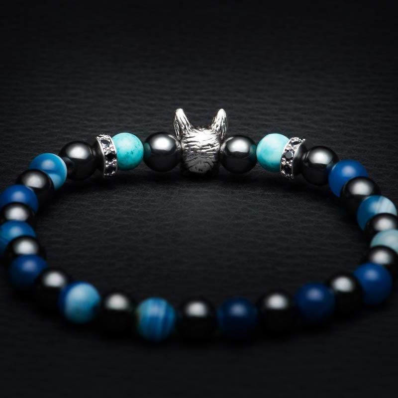 Olivenorma French Bulldog​​ Memorial Gemstone Bracelet - image 8