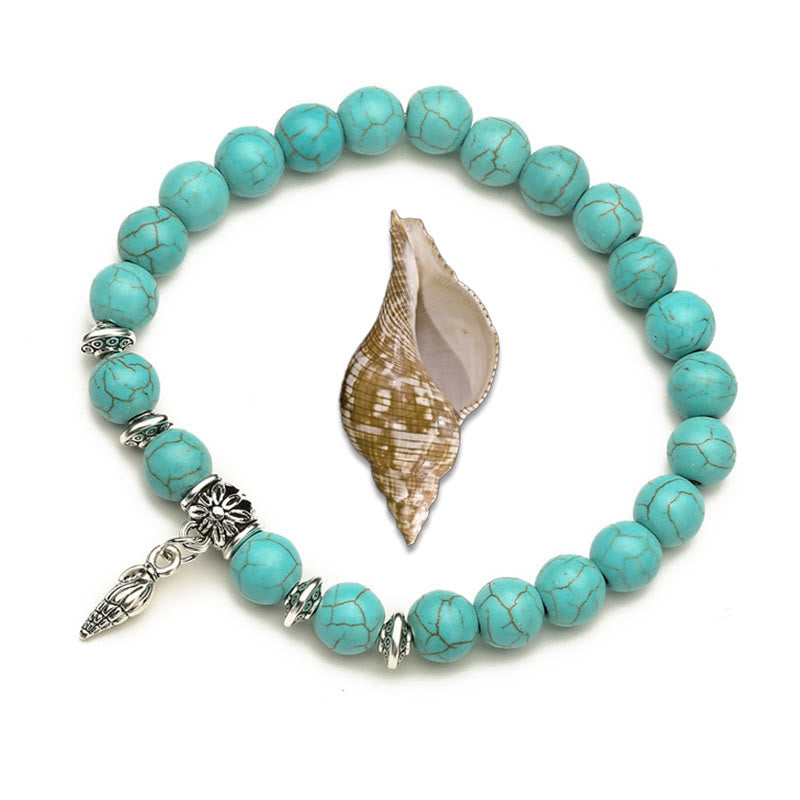 Olivenorma Animals Spirit Guardian Charm Turquoise Bracelets - Shell - image 4