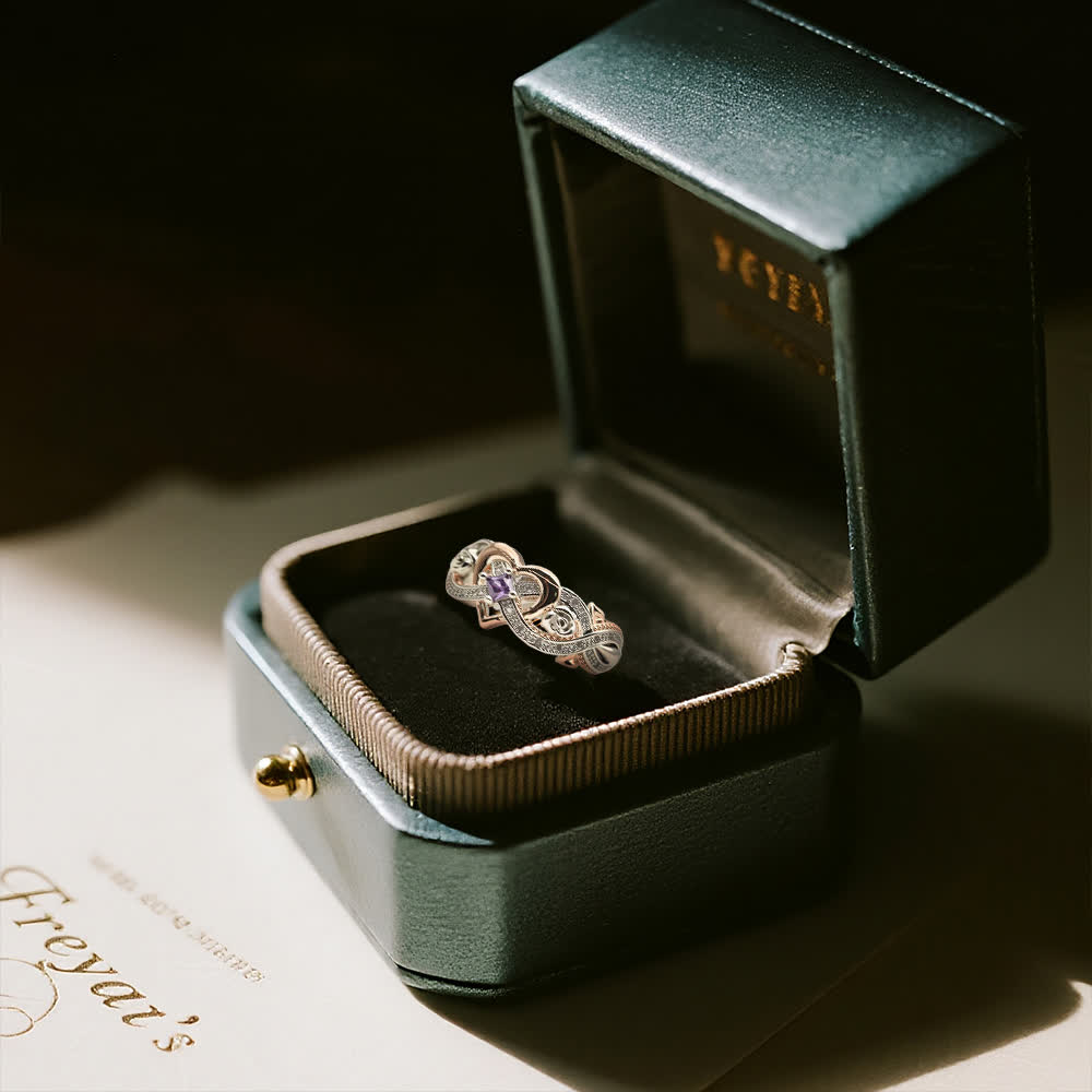 FREE Today: Freyja's Heart Amethyst Love Ring - image 5