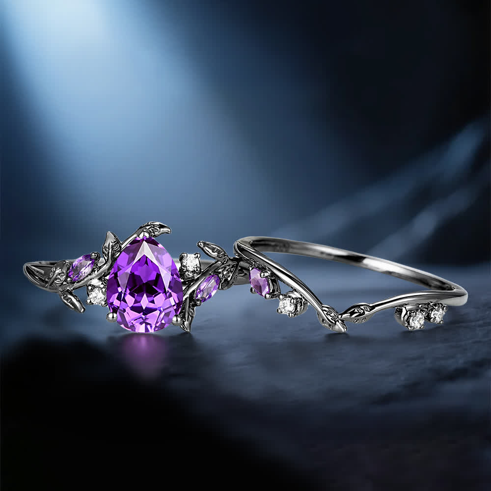 Olivenorma The Enchantress of Twilight Amethyst Ring - image 4