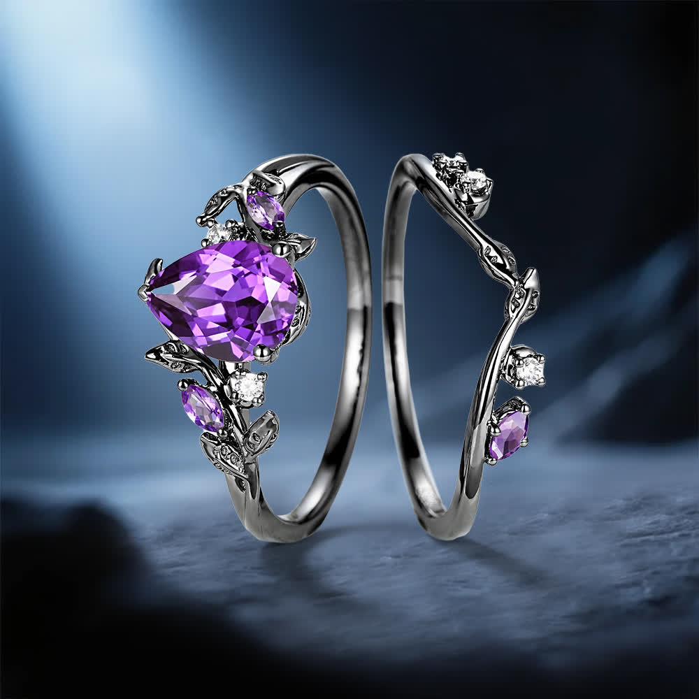 Olivenorma The Enchantress of Twilight Amethyst Ring - image 8