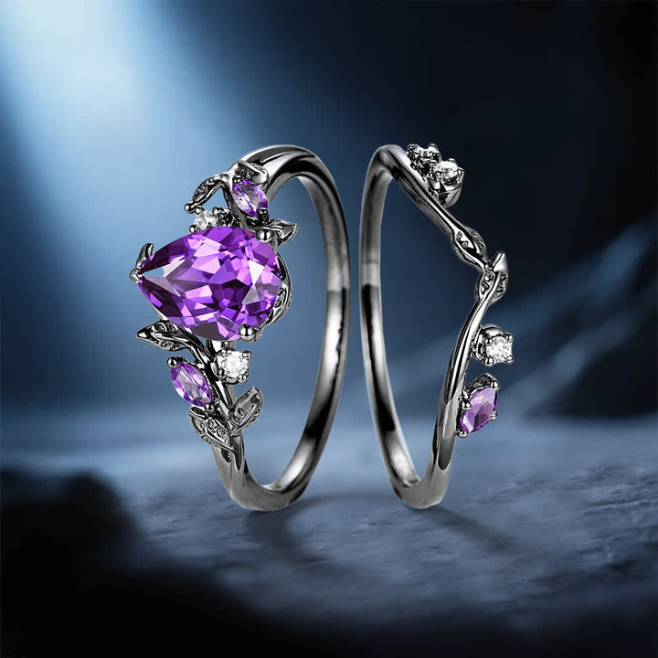 Olivenorma The Enchantress of Twilight Amethyst Ring - image 8