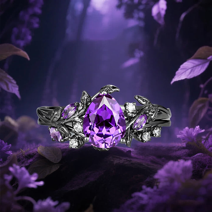 Olivenorma The Enchantress of Twilight Amethyst Ring - image 10