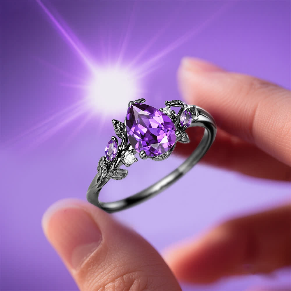 Olivenorma The Enchantress of Twilight Amethyst Ring - image 7