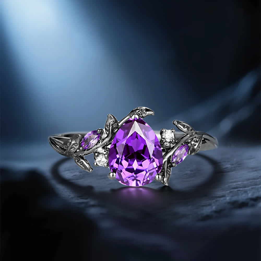 Olivenorma The Enchantress of Twilight Amethyst Ring - image 9
