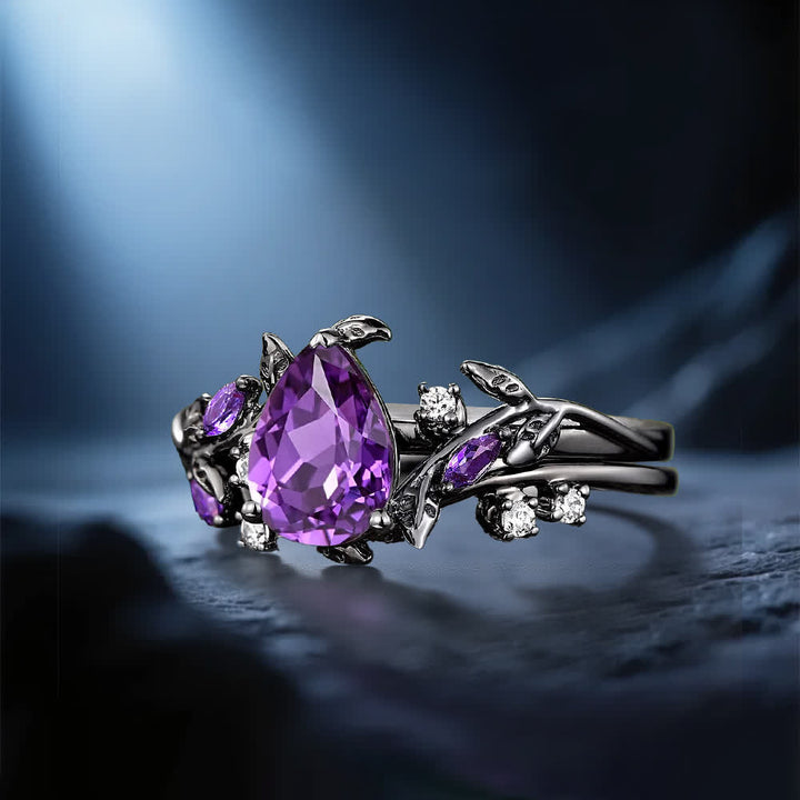 Olivenorma The Enchantress of Twilight Amethyst Ring - image 3