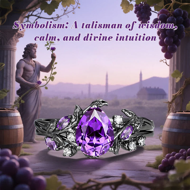 Olivenorma The Enchantress of Twilight Amethyst Ring - image 11