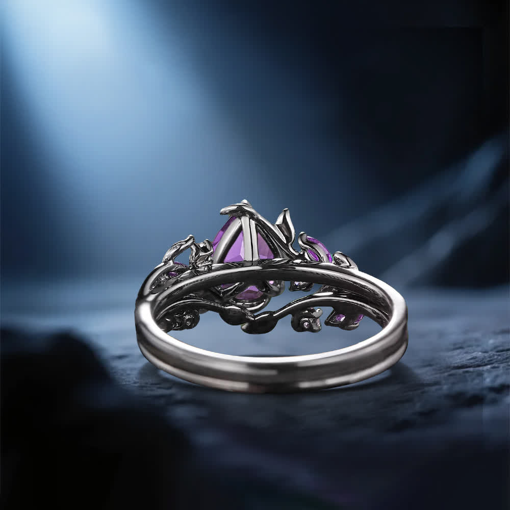 Olivenorma The Enchantress of Twilight Amethyst Ring - image 5