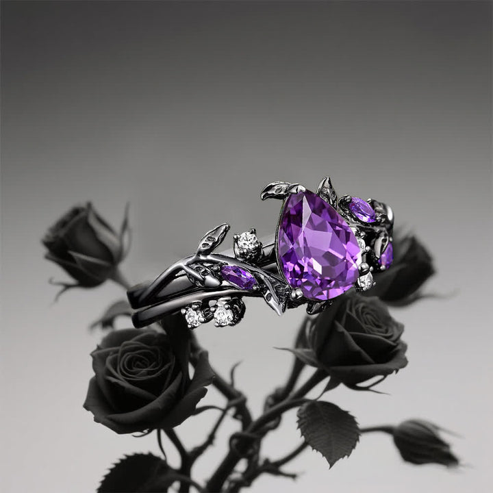 Olivenorma The Enchantress of Twilight Amethyst Ring - image 6