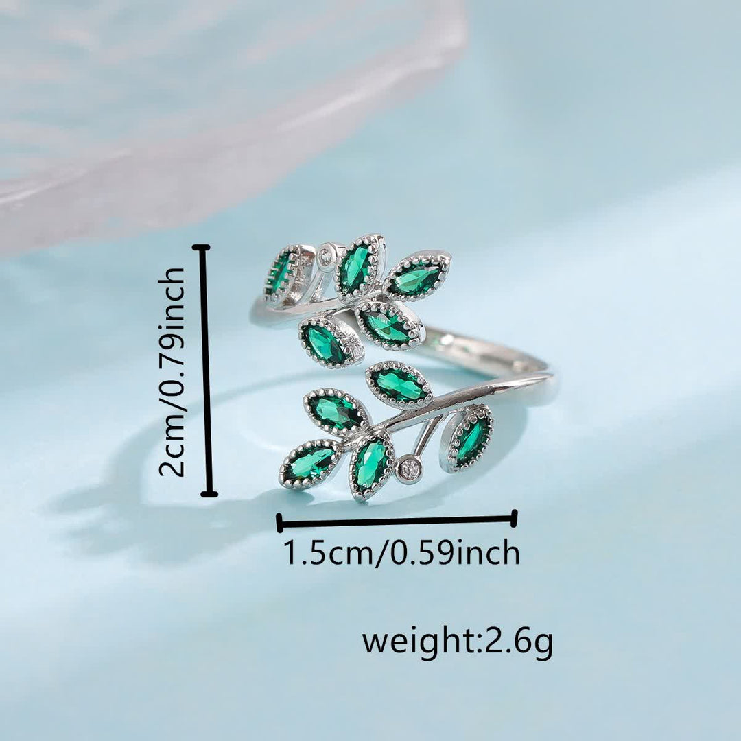 Olivenorma Forest Majesty Leaf Ring - image 10