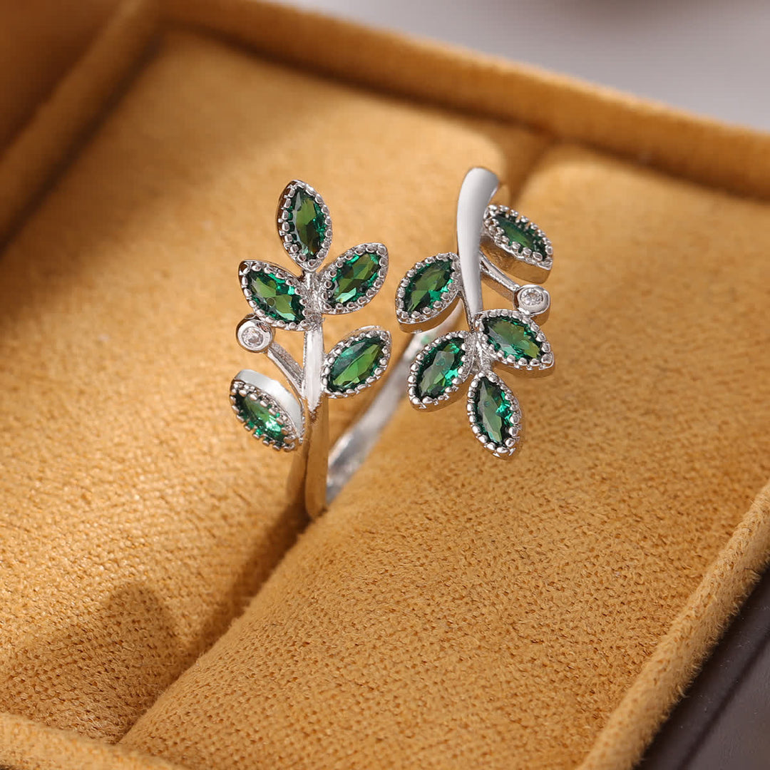 Olivenorma Forest Majesty Leaf Ring - image 5