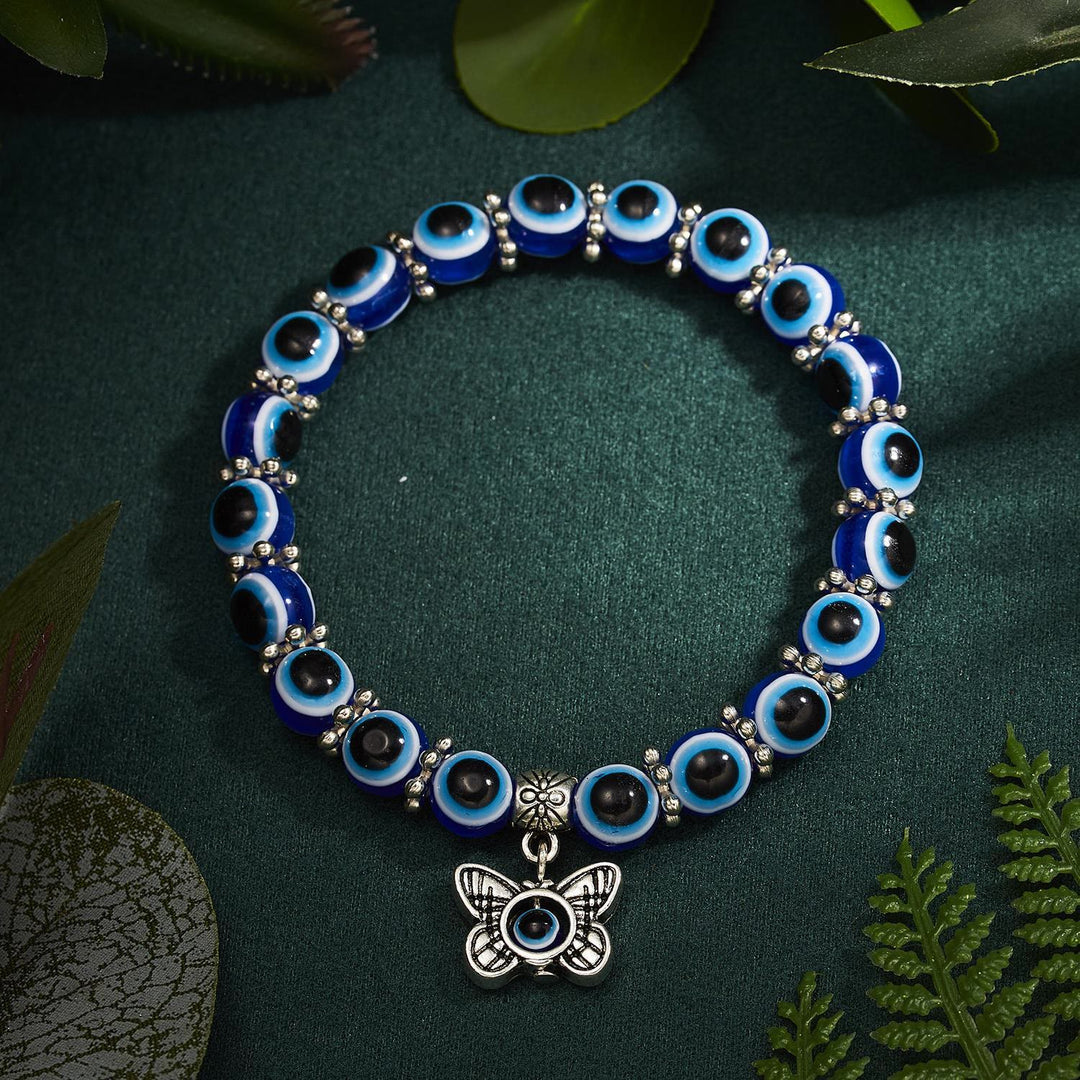 Olivenorma Double Guardians Evil Eye Animals Totem Beaded Bracelet - image 2