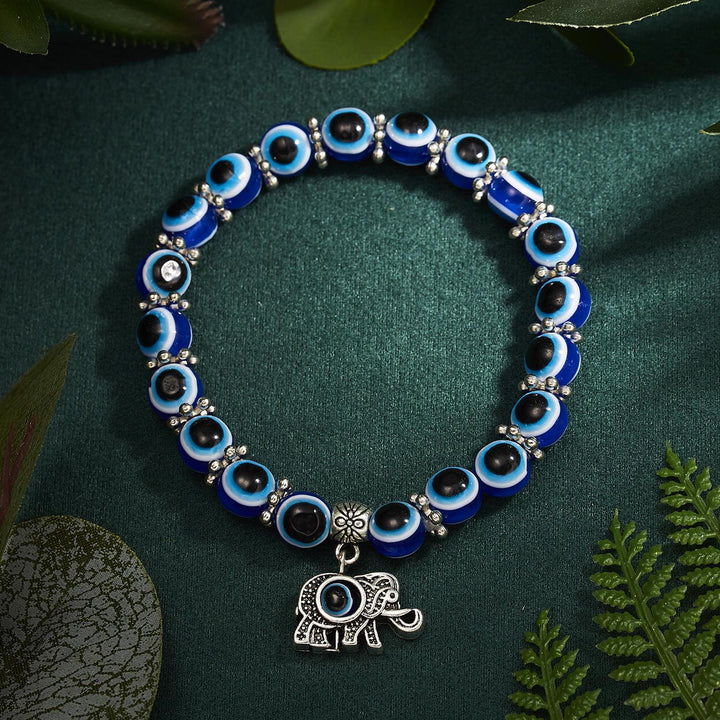 Olivenorma Double Guardians Evil Eye Animals Totem Beaded Bracelet - image 10