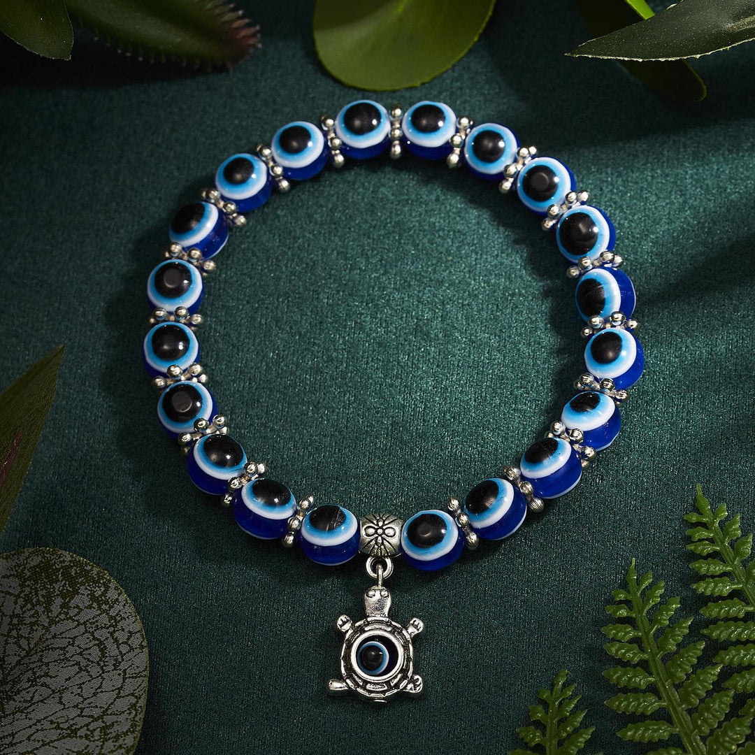 Olivenorma Double Guardians Evil Eye Animals Totem Beaded Bracelet - image 8