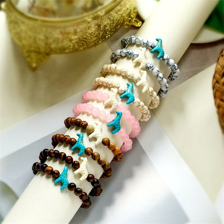 Olivenorma Giraffe Growth Gemstone Bracelet - image 20
