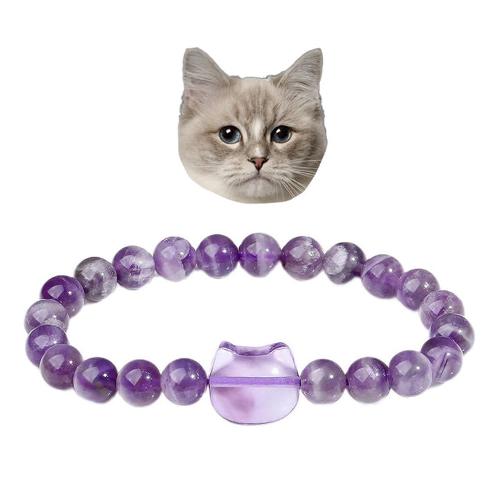 Olivenorma Mystic Meow Charm Crystal Bracelet - Lepidolite - image 18