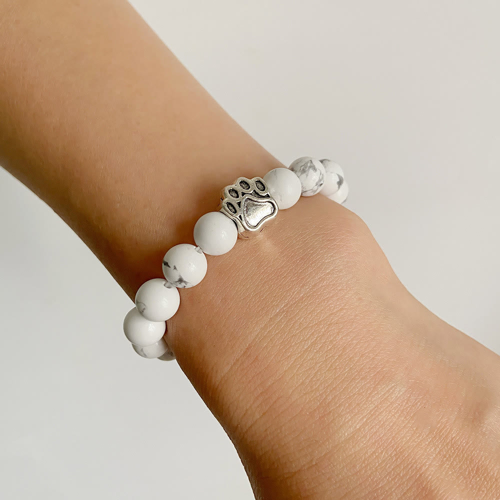 Olivenorma Furry Blessing Paw Gemstone Bracelet - image 2