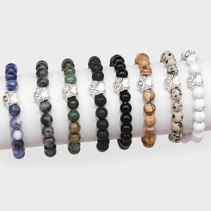 Olivenorma Furry Blessing Paw Gemstone Bracelet - image 11
