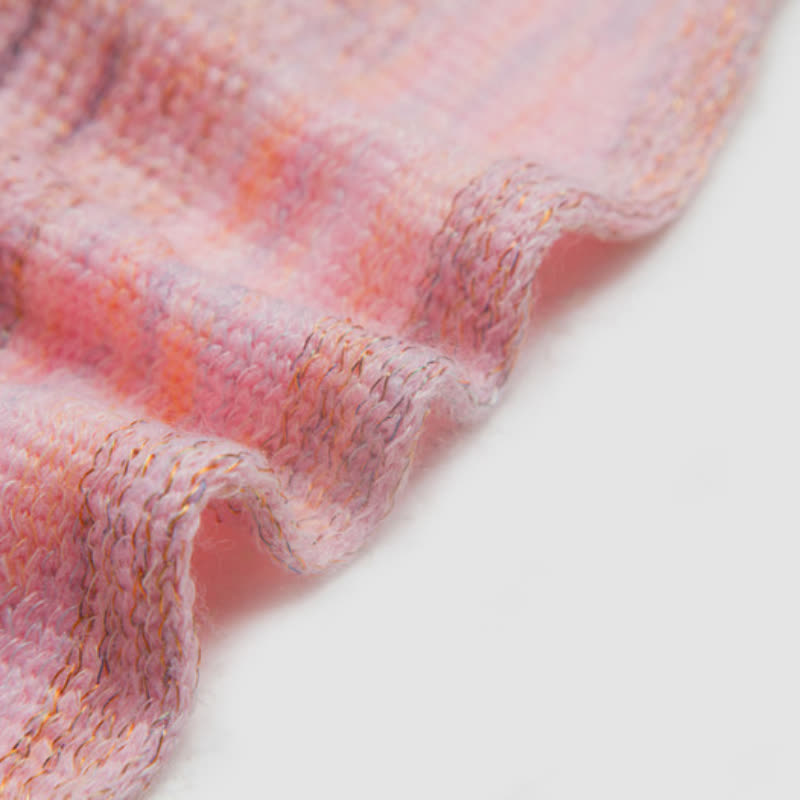 Olivenorma Ruffle Trimmed Poncho Tassels Cardigan Shawl - image 11