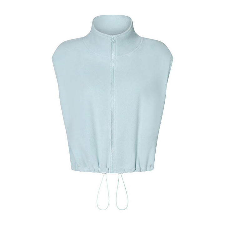Olivenorma Full Zip Sleeveless Workout Yoga Active Jacket Vest Athletic Hoodies - image 1