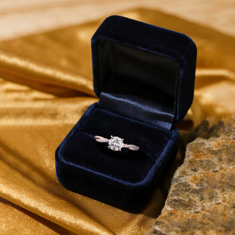 Olivenorma Eos' First Light Moissanite Ring - image 2