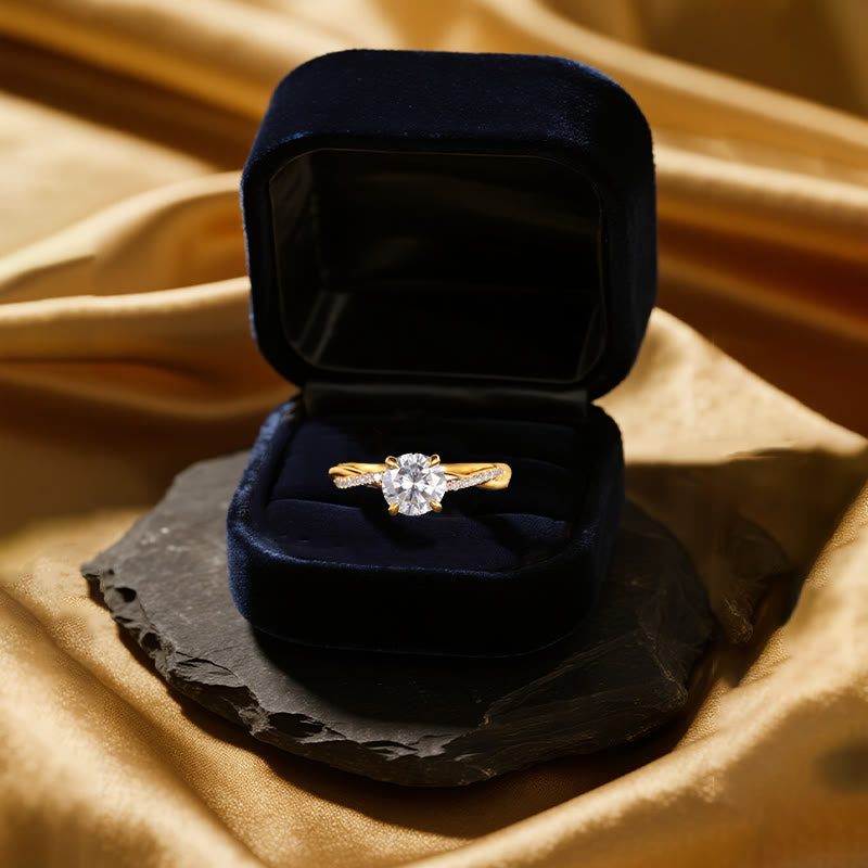 Olivenorma Eos' First Light Moissanite Ring - image 6