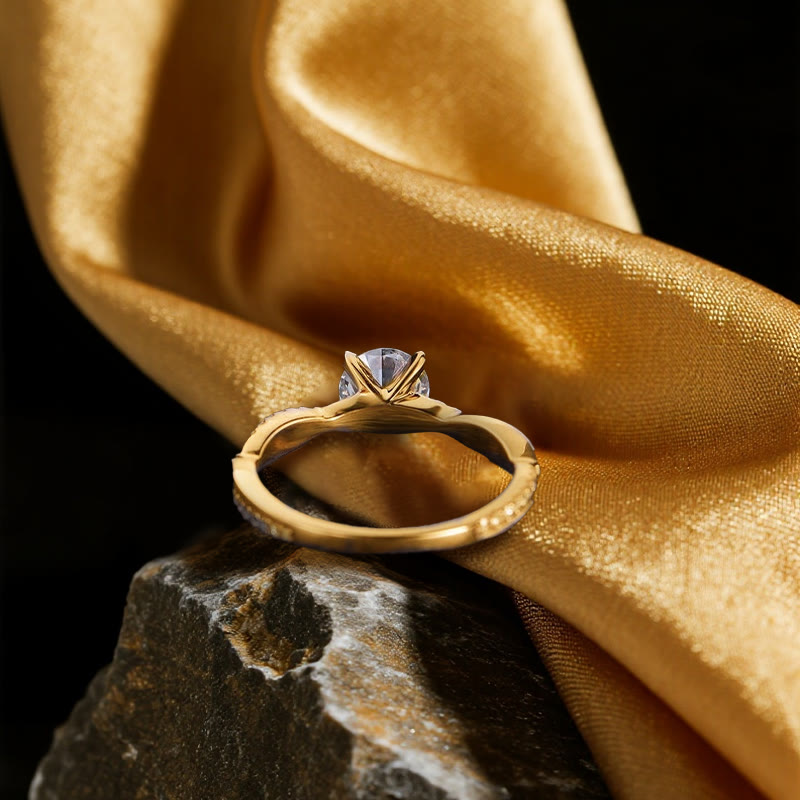 Olivenorma Eos' First Light Moissanite Ring - image 8