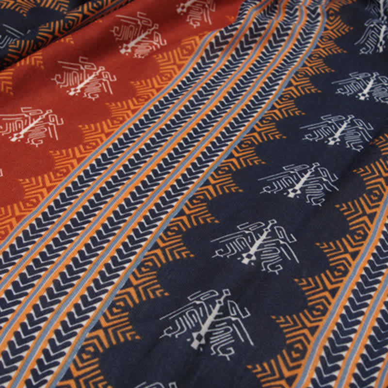 Olivenorma Rustic Tribal Stripe Scarf - image 5