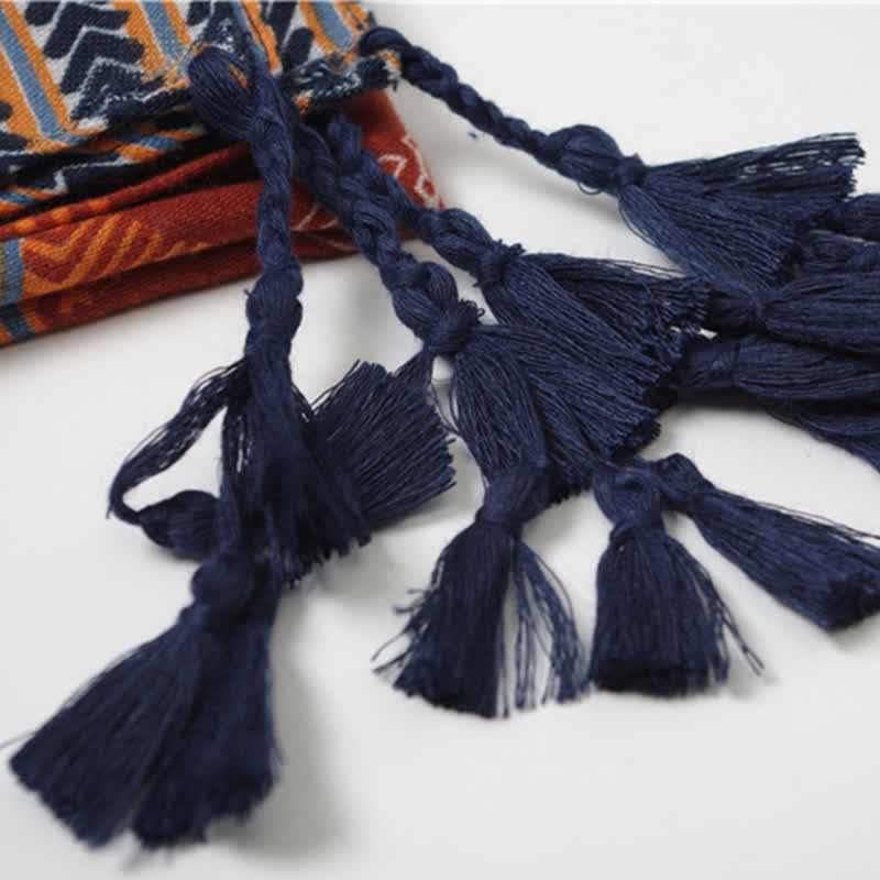 Olivenorma Rustic Tribal Stripe Scarf - image 7