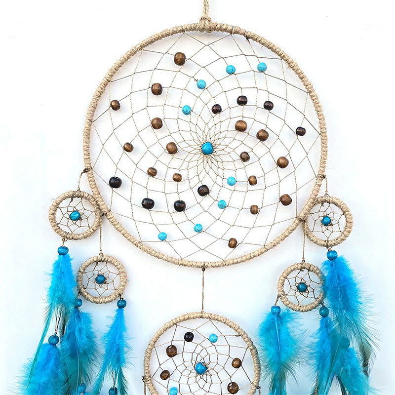 Olivenorma Native American Tribe Dreamcatchers Handmade Feather Decor Dream Catcher - image 1