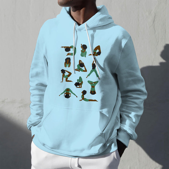 Olivenorma Yoga Poses Oversized Sweatshirts Outfits Fleece Sweaters Tops Hoodies - image 5