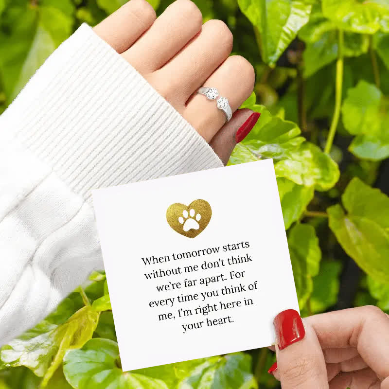 Olivenorma Paw Hug Ring - image 6