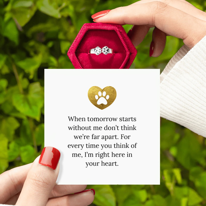 Olivenorma Paw Hug Ring - image 0