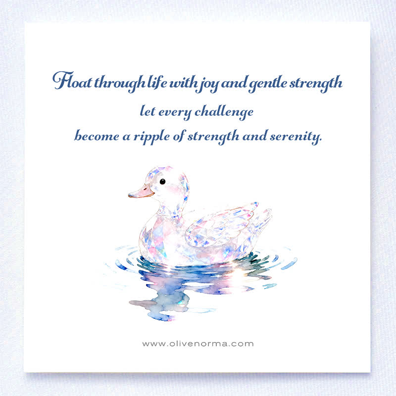 FREE Today: Natural Crystal Duck Gemstone Decoration - image 1