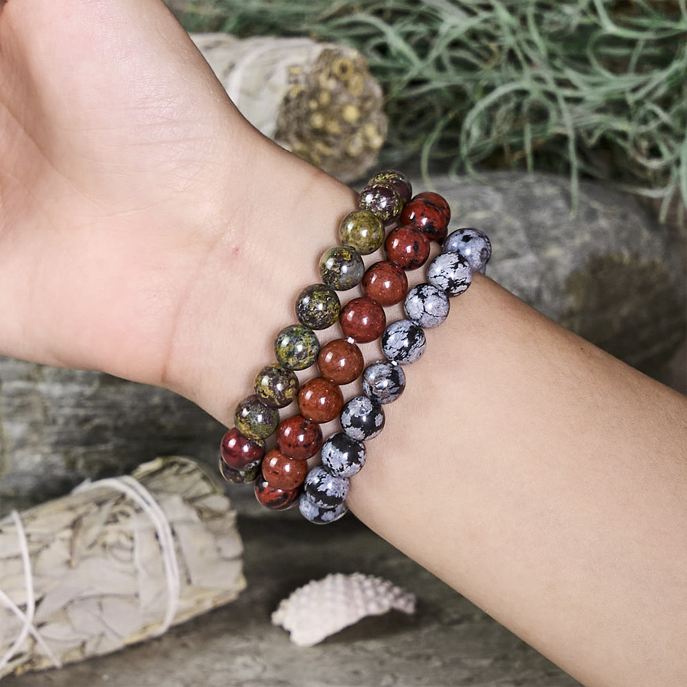 Olivenorma Scorpio - Oct 23 - Nov 21 - Zodiac Astrology Crystal Bracelet Set - image 1