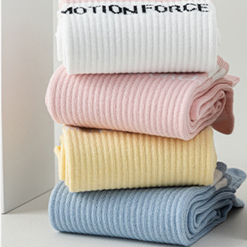 Olivenorma Silicone Non-Slip Toe Separation Mid-Calf Pilates Barre Fitness Socks for Women Breathable Five-Toe Grip Yoga Socks - image 18