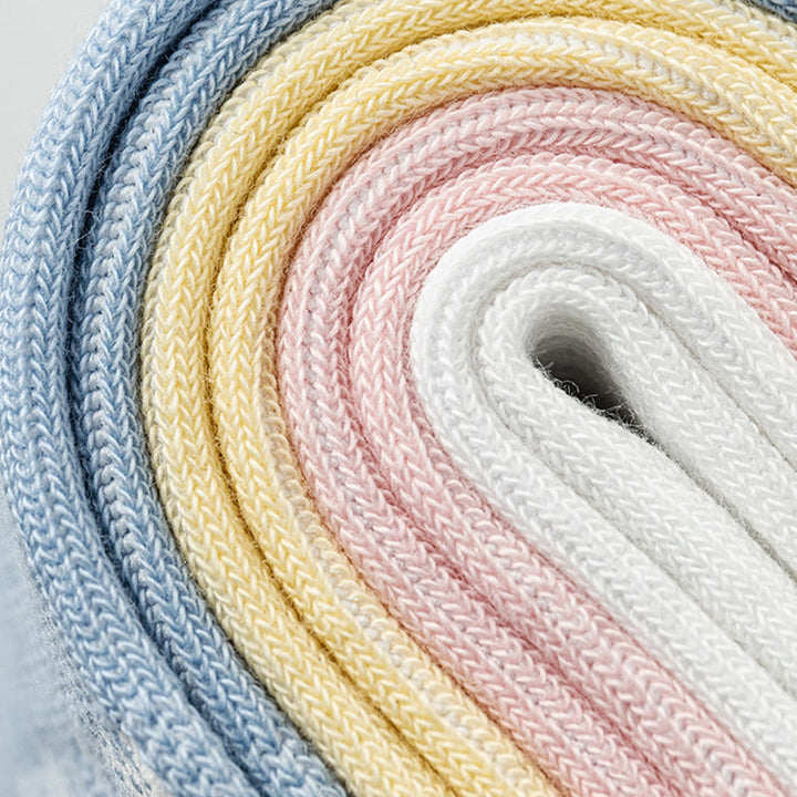 Olivenorma Silicone Non-Slip Toe Separation Mid-Calf Pilates Barre Fitness Socks for Women Breathable Five-Toe Grip Yoga Socks - image 19