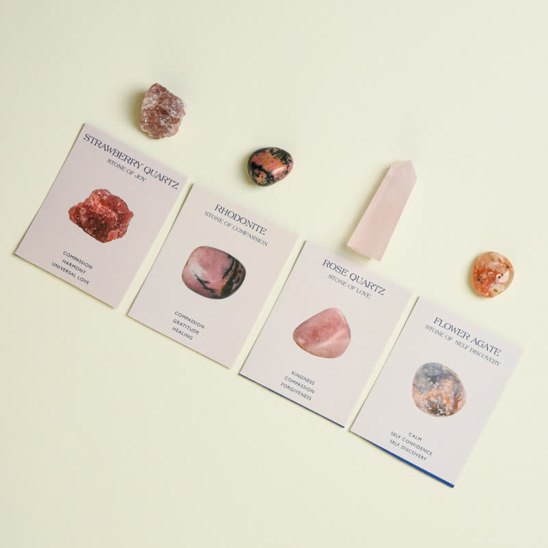Olivenorma Emotional Healing Chakra Crystal Tower Set - Love & Happiness - image 8