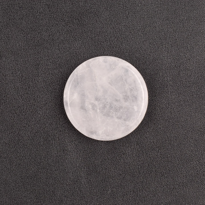 Olivenorma Round Healing Natural Stone Gemstone Decoration - Clear Quartz - image 9