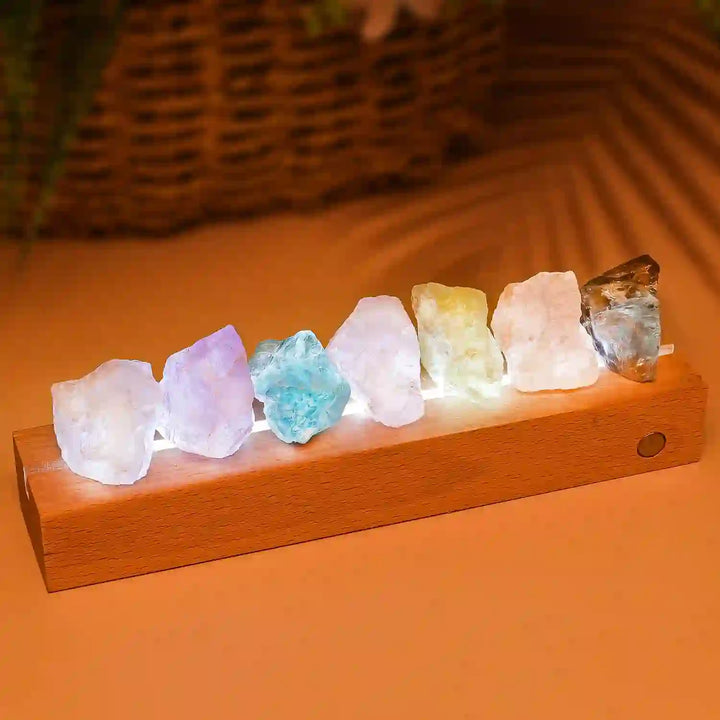Olivenorma Rainbow Crystal Diffuser Night Light Crystal Lamp - image 0