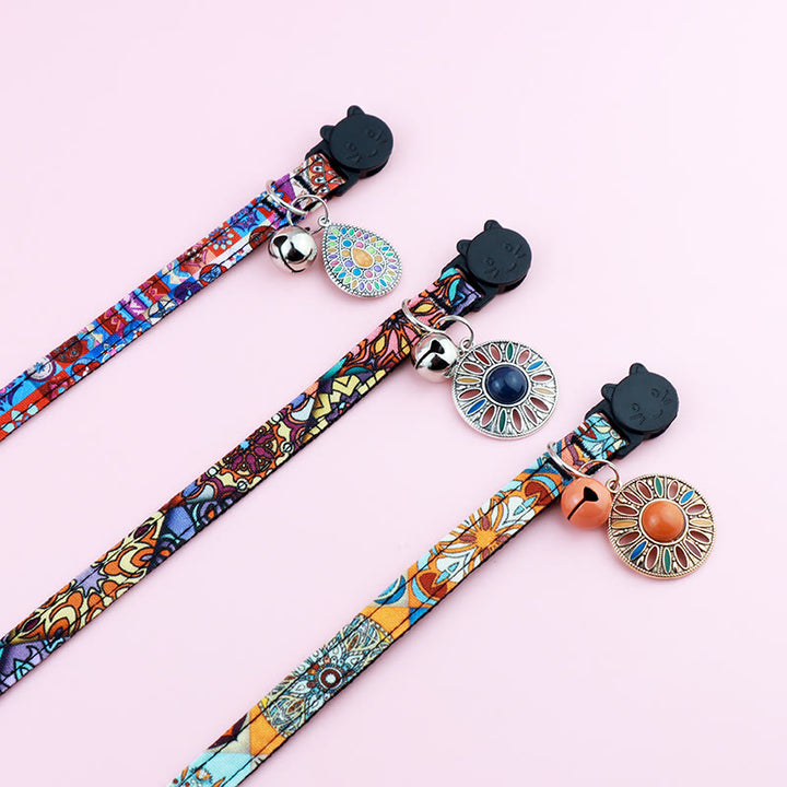 Olivenorma Vintage Bohemian Style Cat Pet Collar - image 12