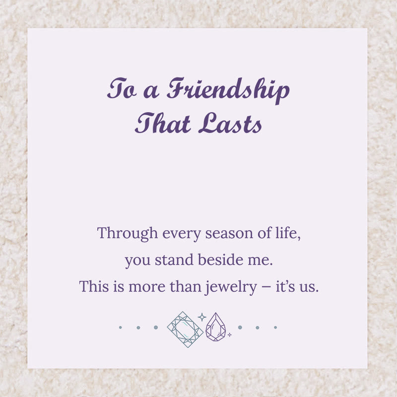 Olivenorma Birthstone Teardrop Friendship Bracelet - image 4