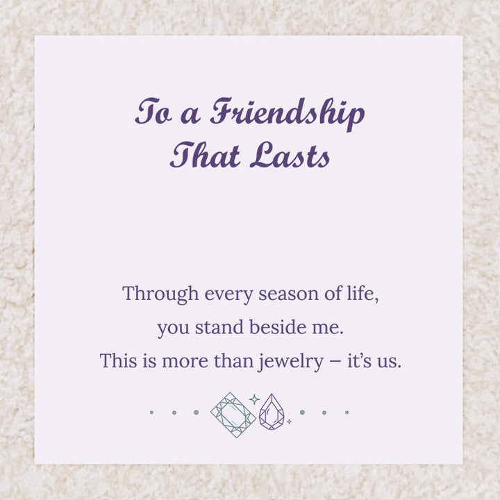 Olivenorma Birthstone Teardrop Friendship Bracelet - image 4